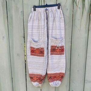 Warm Fuzzy Patterned Sweatpants